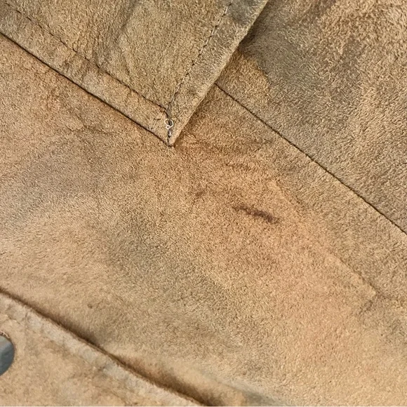 Dior Vintage Suede Tan Sport Coat Classic Tailored Blazer 40R - Picture 5 of 10